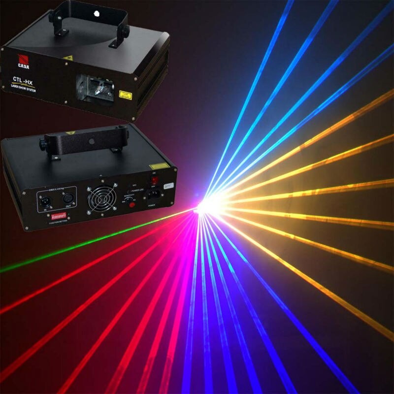 LASER RGB MULTICOLOR 600MW - DMX/ILDA