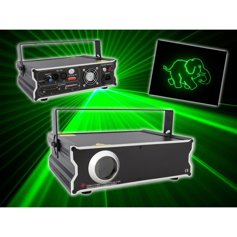 LASER VERDE 300MW - DMX/ILDA - FX L300G