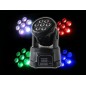 MINI TESTA MOBILE WASH LED 7 x 10W RGBW