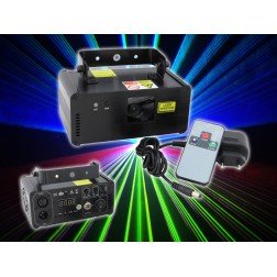 LASER FX-LASER L400RGB - 400 mW MULTICOLOR - DMX/TELECOMANDO